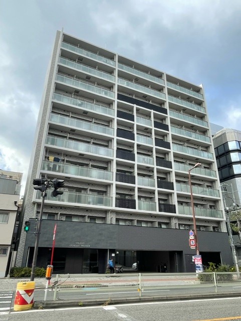 エスリード大阪城PREMIERの外観