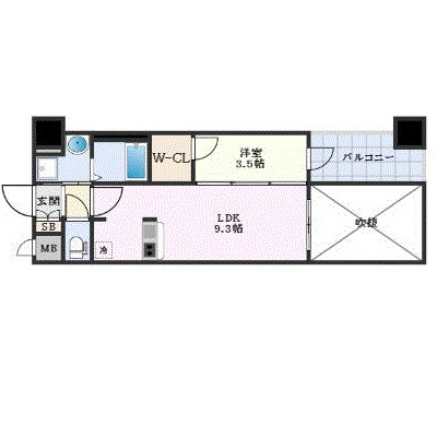 10階の間取り図