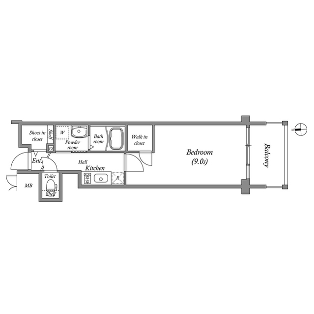 12階の間取り図