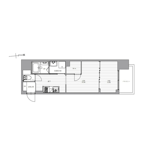 13階の間取り図