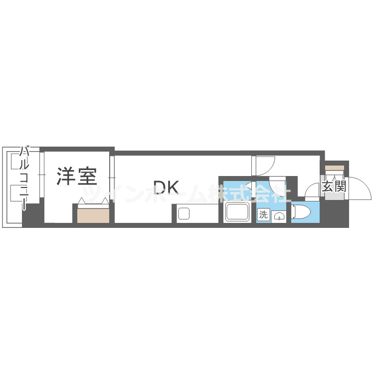 7階の間取り図