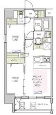 5階の間取り図
