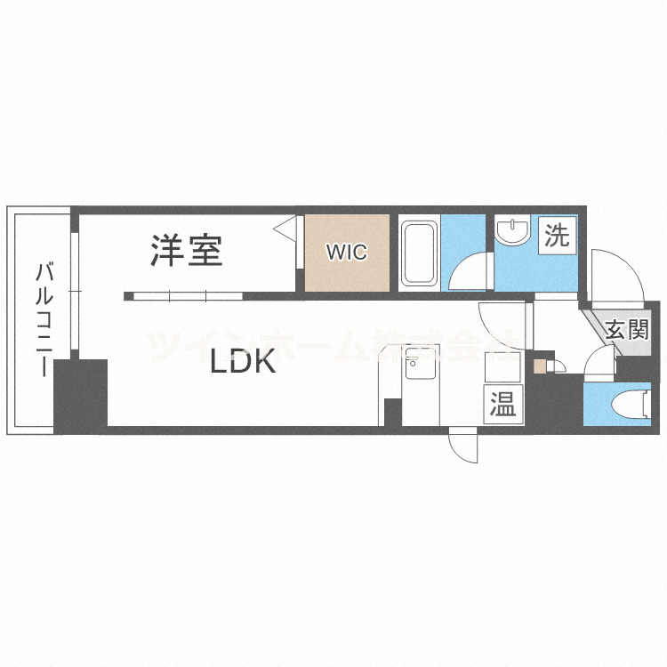 5階の間取り図