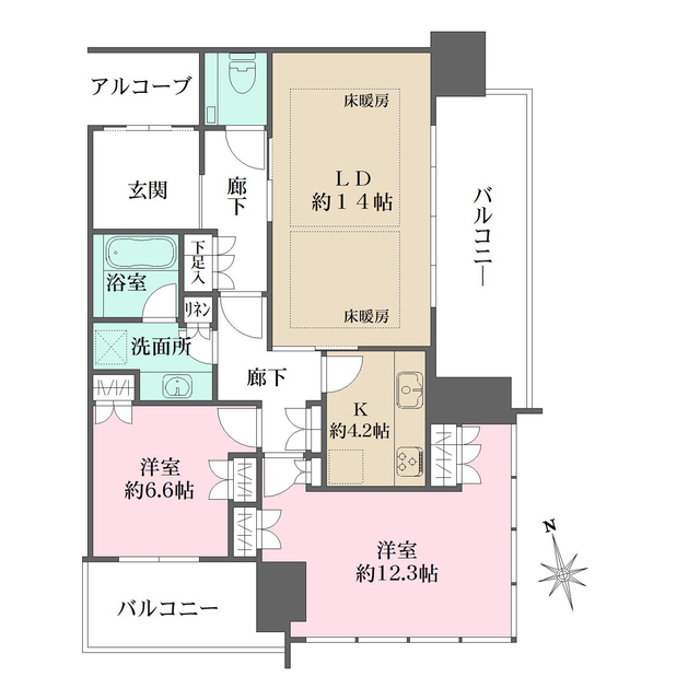 間取図