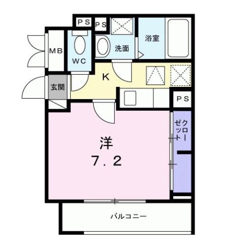 1階の間取り図