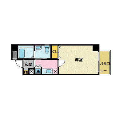 3階の間取り図