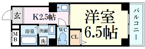 5階の間取り図