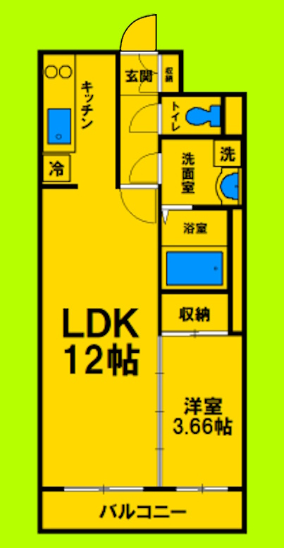 1LDKタイプ