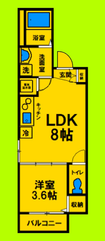 1LDKタイプ