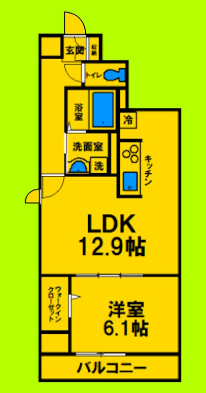 1LDKタイプ