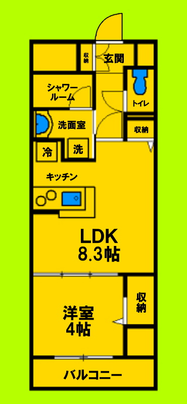 1LDKタイプ