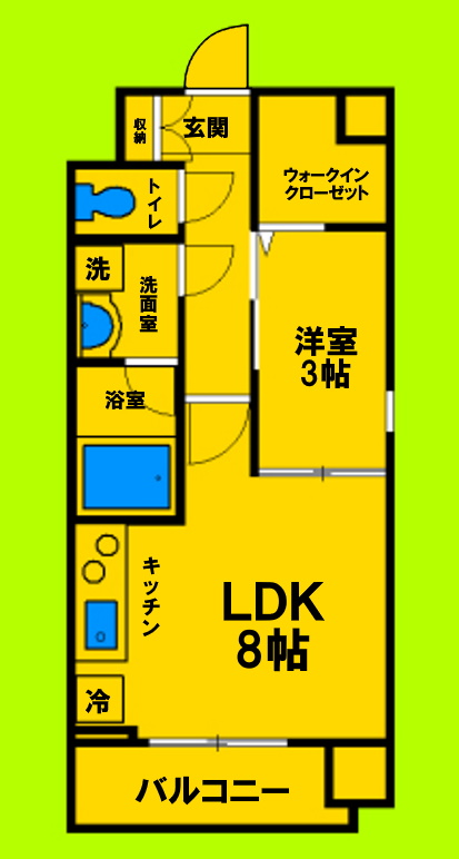 1LDKタイプ