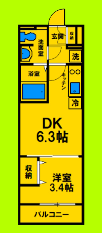 1DKタイプ
