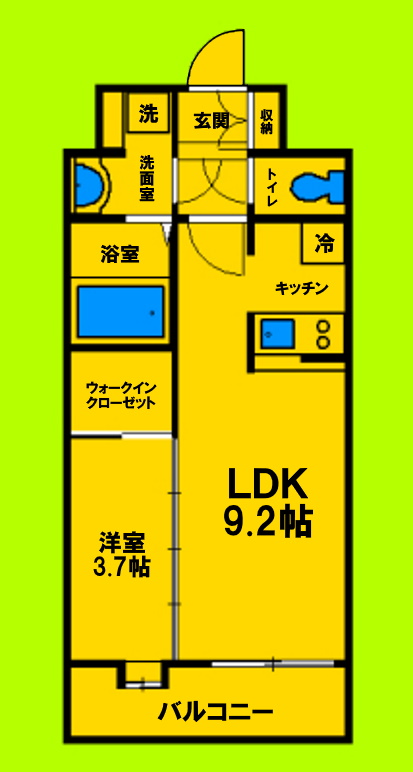 1LDKタイプ