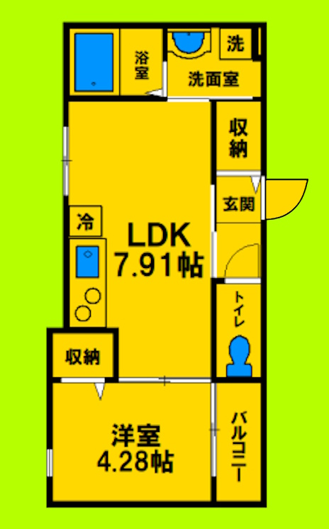 1LDKタイプ