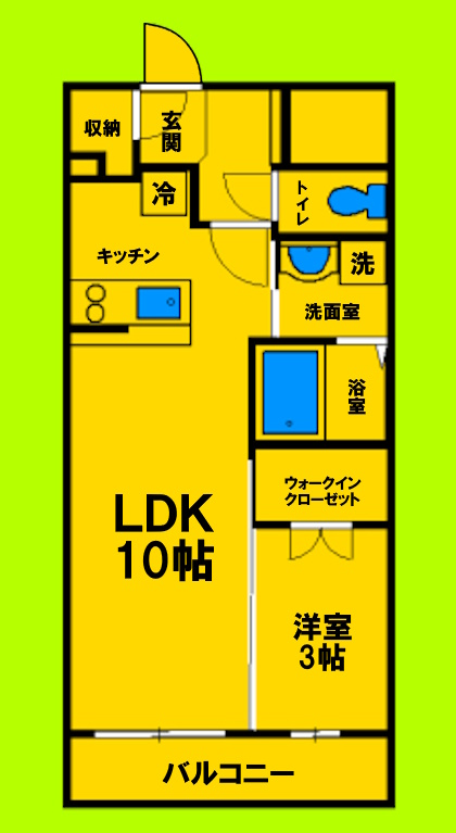 1LDKタイプ