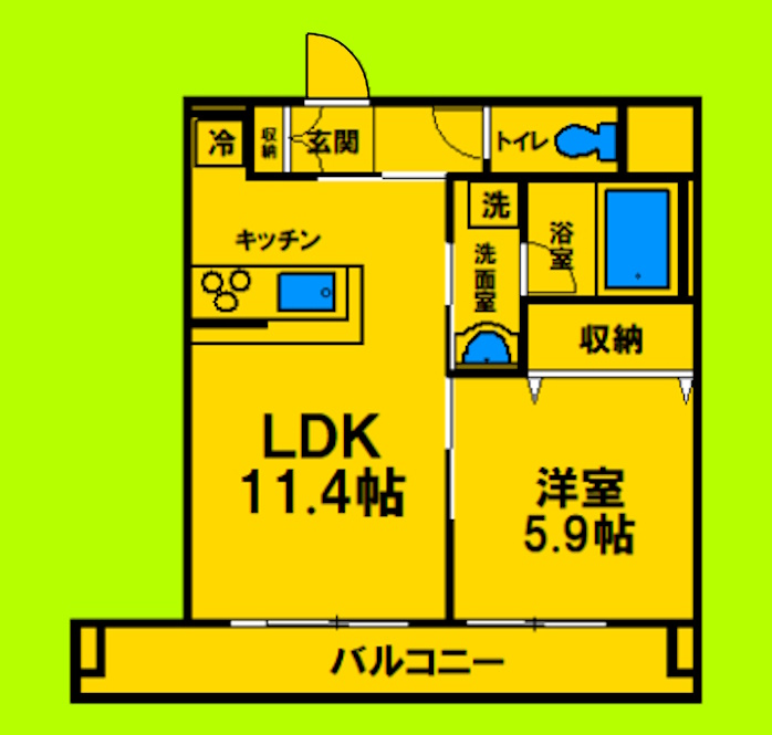 1LDKタイプ