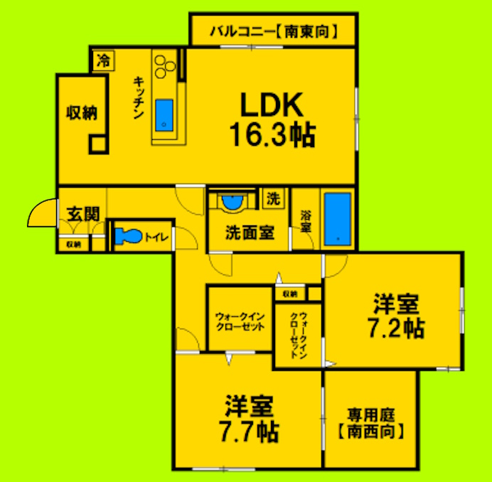 2LDKタイプ