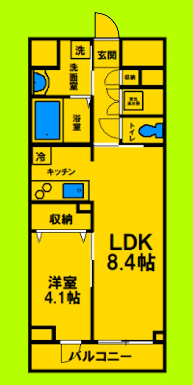 1LDKタイプ