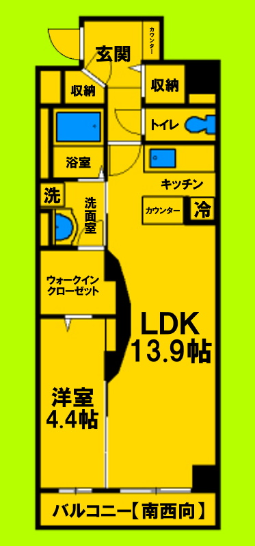 1LDKタイプ