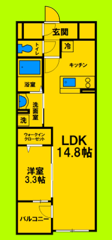 1LDKタイプ