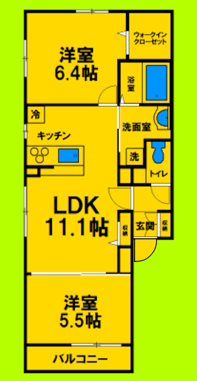 2LDKタイプ