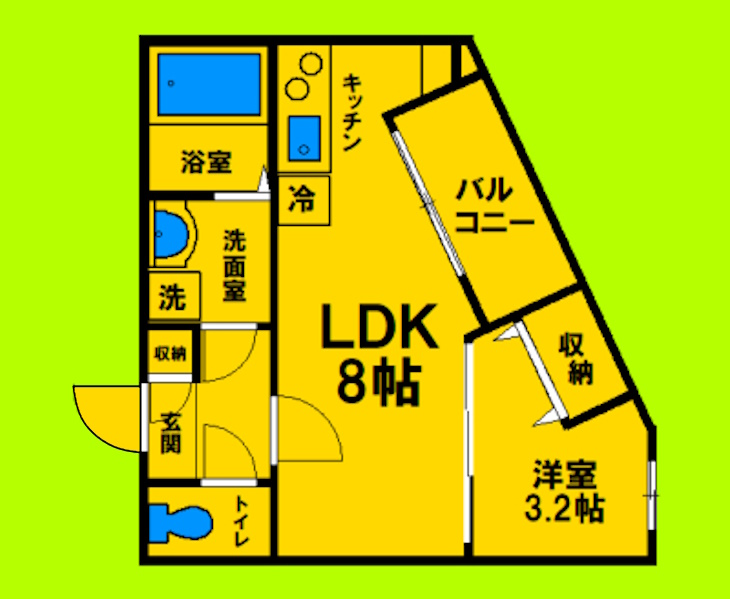 1LDKタイプ