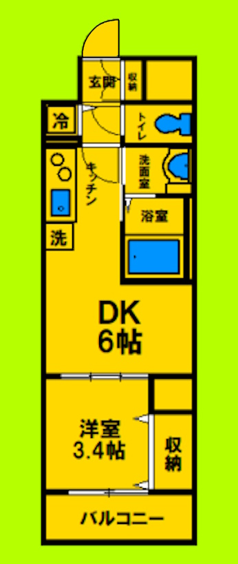 1DKタイプ