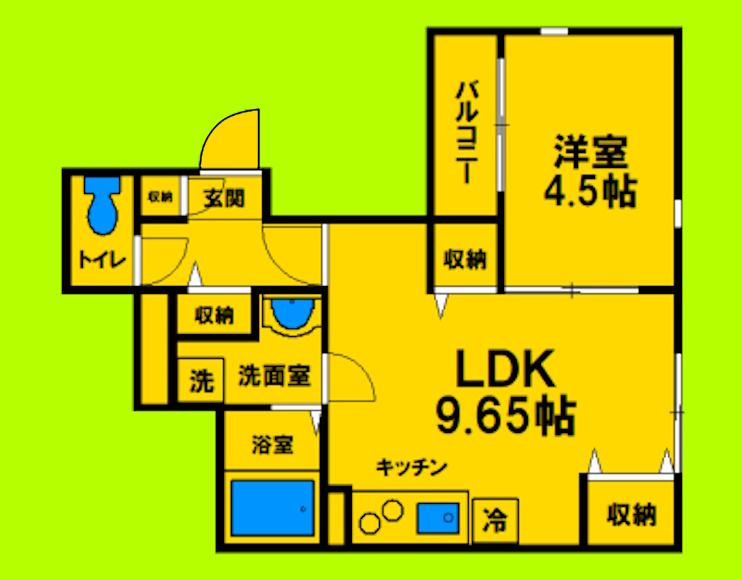 1LDKタイプ