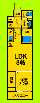 1LDKタイプ