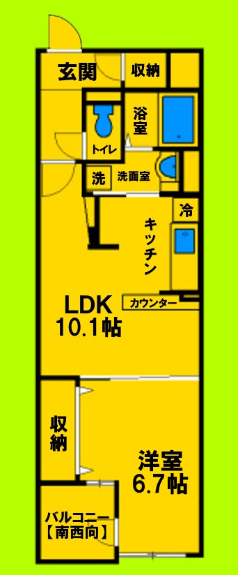 1LDKタイプ
