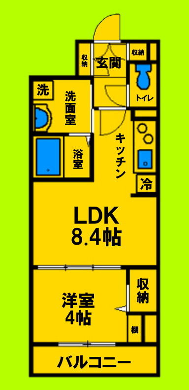 1LDKタイプ