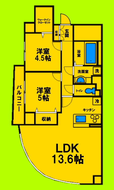 2LDKタイプ
