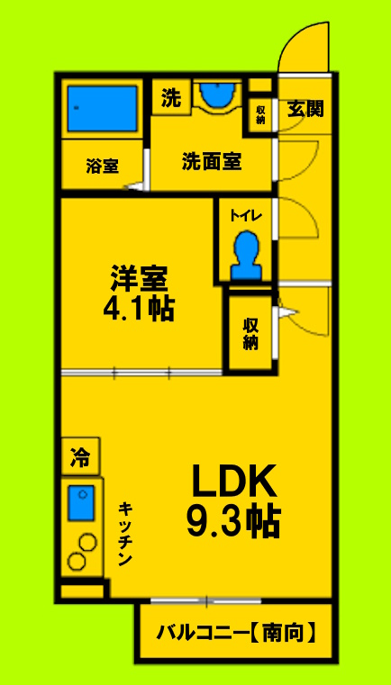 1LDKタイプ