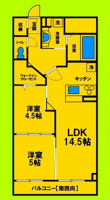 2LDKタイプ