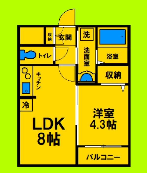 1LDKタイプ