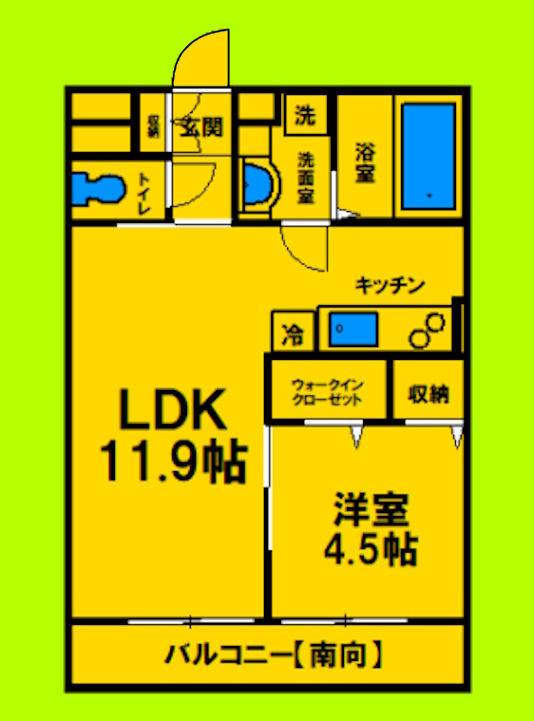 1LDKタイプ
