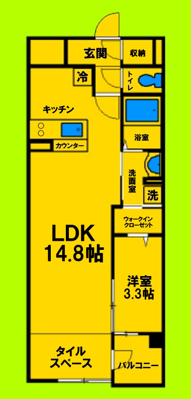 1LDKタイプ