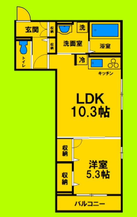 1LDKタイプ