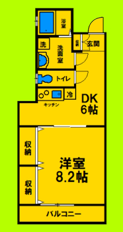 1DKタイプ