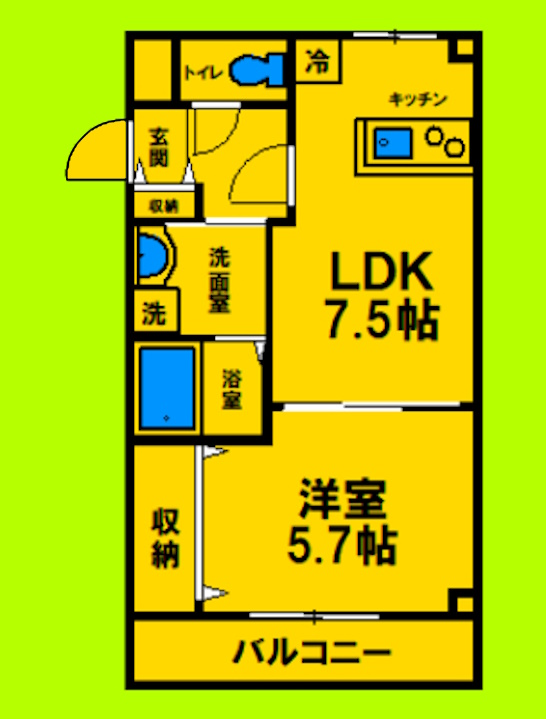 1LDKタイプ