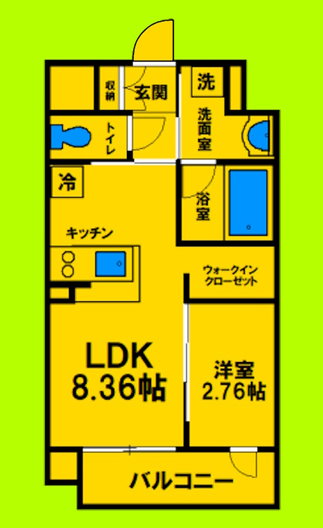 1LDKタイプ