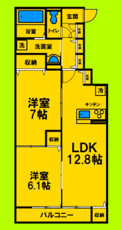 2LDKタイプ