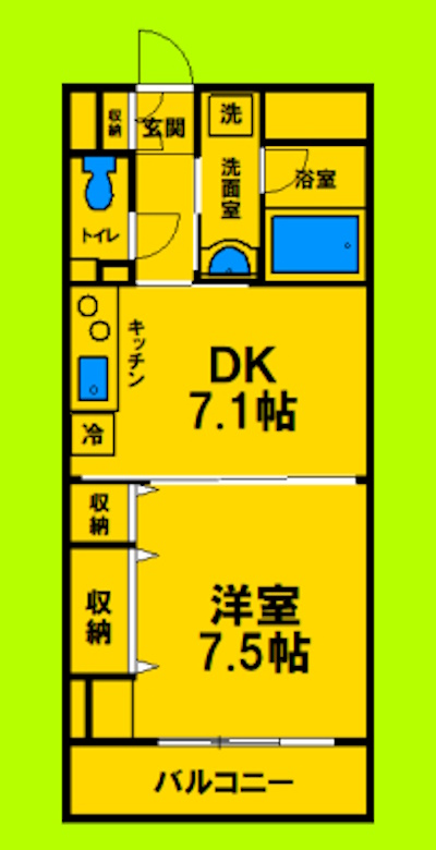 1DKタイプ