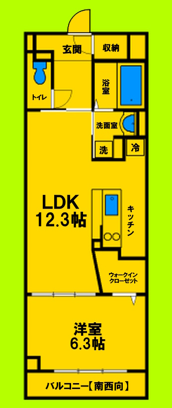 1LDKタイプ