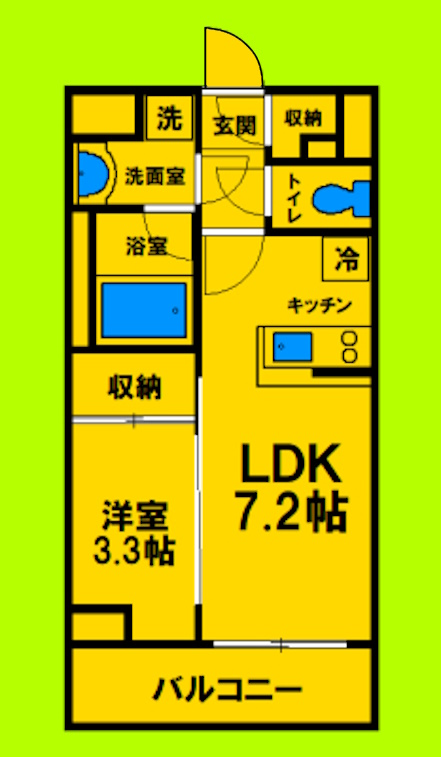 1LDKタイプ
