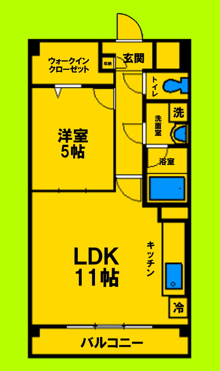 1LDKタイプ