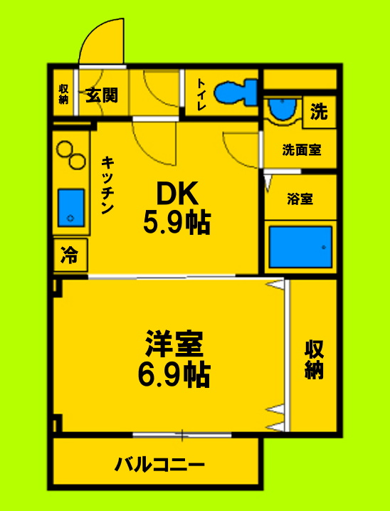 1DKタイプ