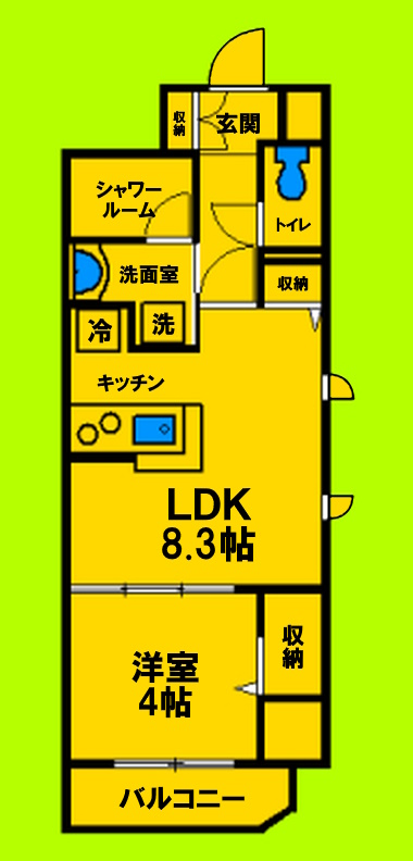 1LDKタイプ