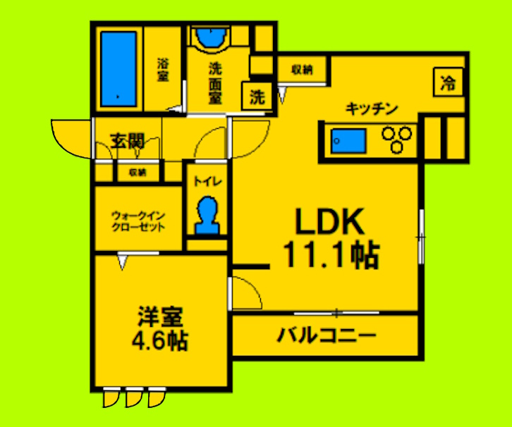 1LDKタイプ